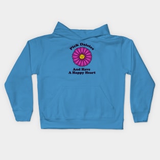 Daisy Flowers Quote Kids Hoodie